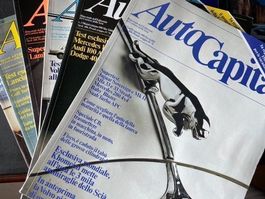 Konvolut 9x Auto Capital Magazine 1981 1982 1983 aus Italien