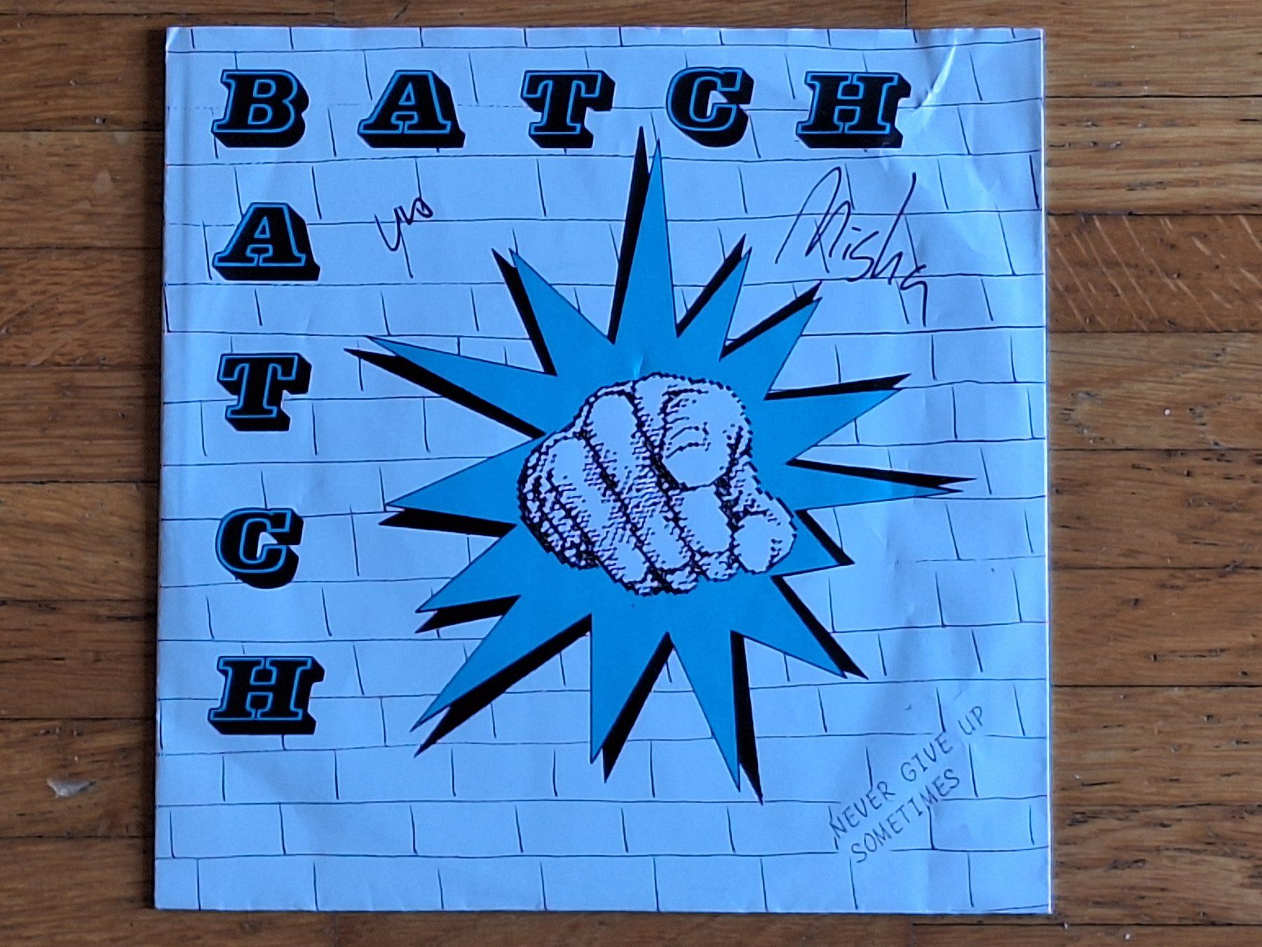 Dischi in vinile: Batch, Never Give Up / Sometimes - 7" Single CH 1989 – Nuovo (secondo la descrizione) da Oberentfelden venduto da Musicud