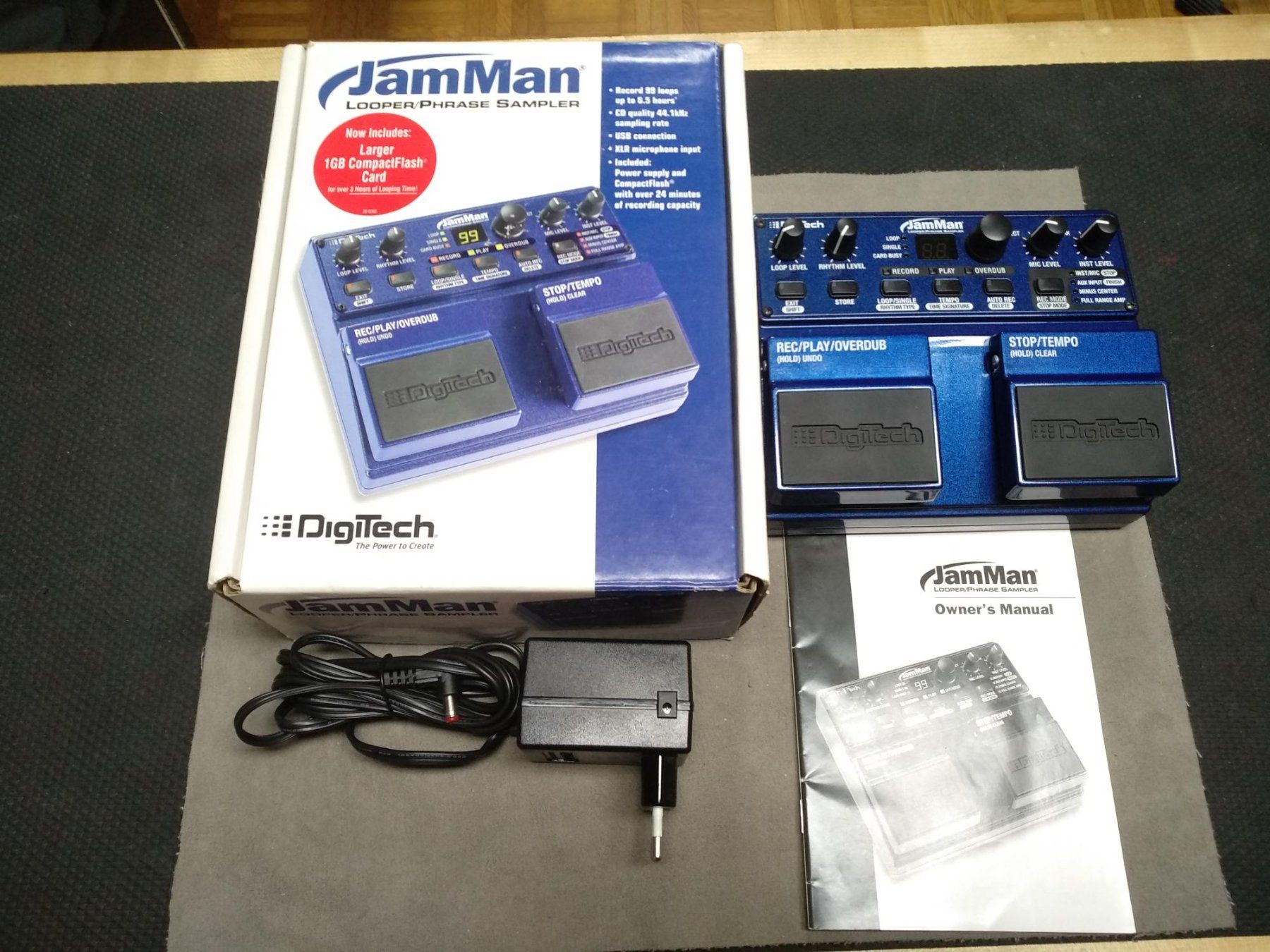 Strumenti musicali: Digitech JamMan Looper! Power Adapter + Original Box! NP 299 – Usato da Cama venduto da Superbayer