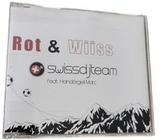 SWISS DJ TEAM feat. Handörgeli Marc - Rot & Wiis (CD-Single)