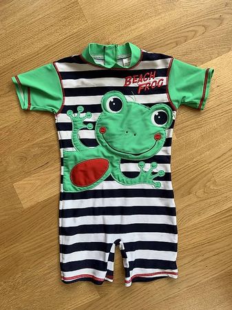 Badeanzug Frosch Gr 104
