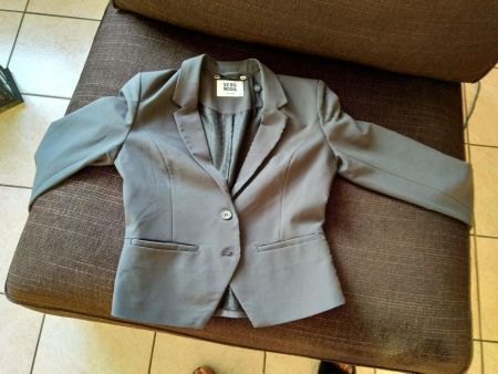 blazer dunkel grau elegant VERO MODA Gr. 36