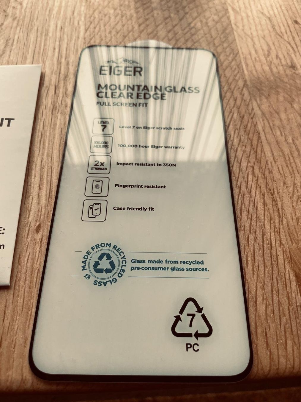 Ritocchi & pellicole di protezione: Glass-Displayschutz  von Eiger Mountain Glass Clear Edge – Nuovo (secondo la descrizione) da Riedholz venduto da mic_sv5c 3