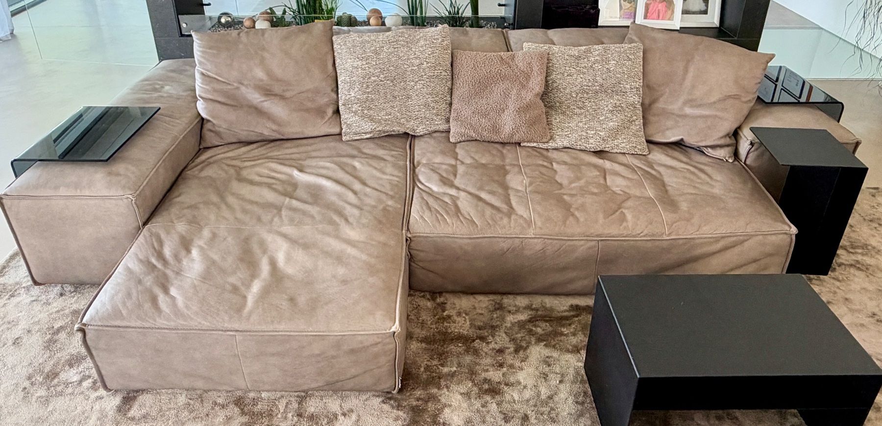 Divani: Top design Element Sofa in Naturleder – Usato da Schaan venduto da Poltera 1