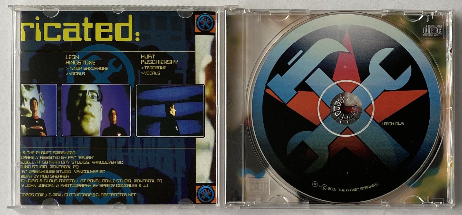 CD: The Planet Smashers, No Self Control – Usato da Flums venduto da Asquillo 2