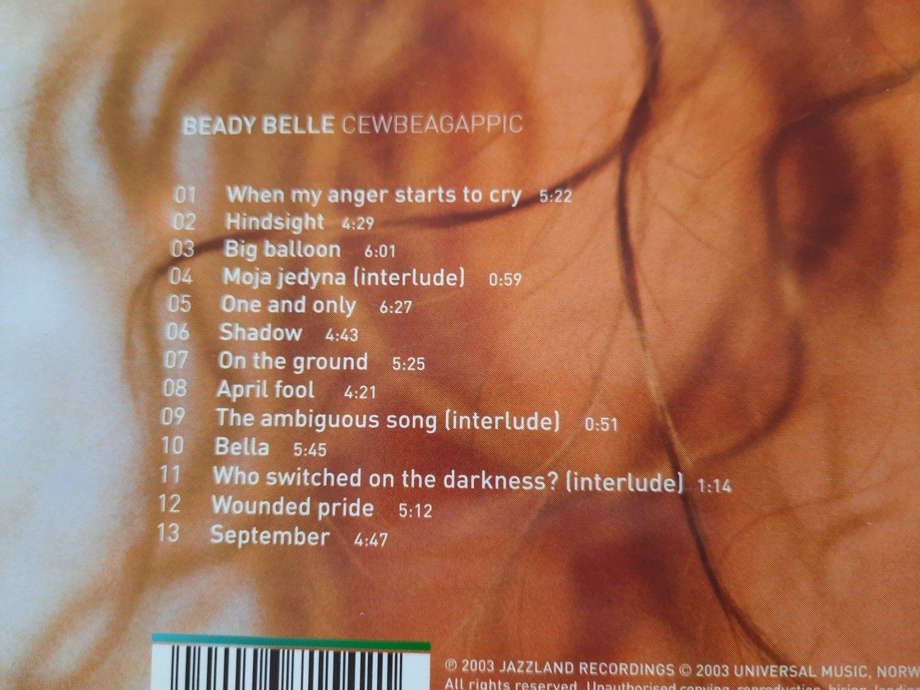 CDs: Cd Beady Belle - Cewbeaggapic – Gebraucht aus Pully von bro_n52j 2
