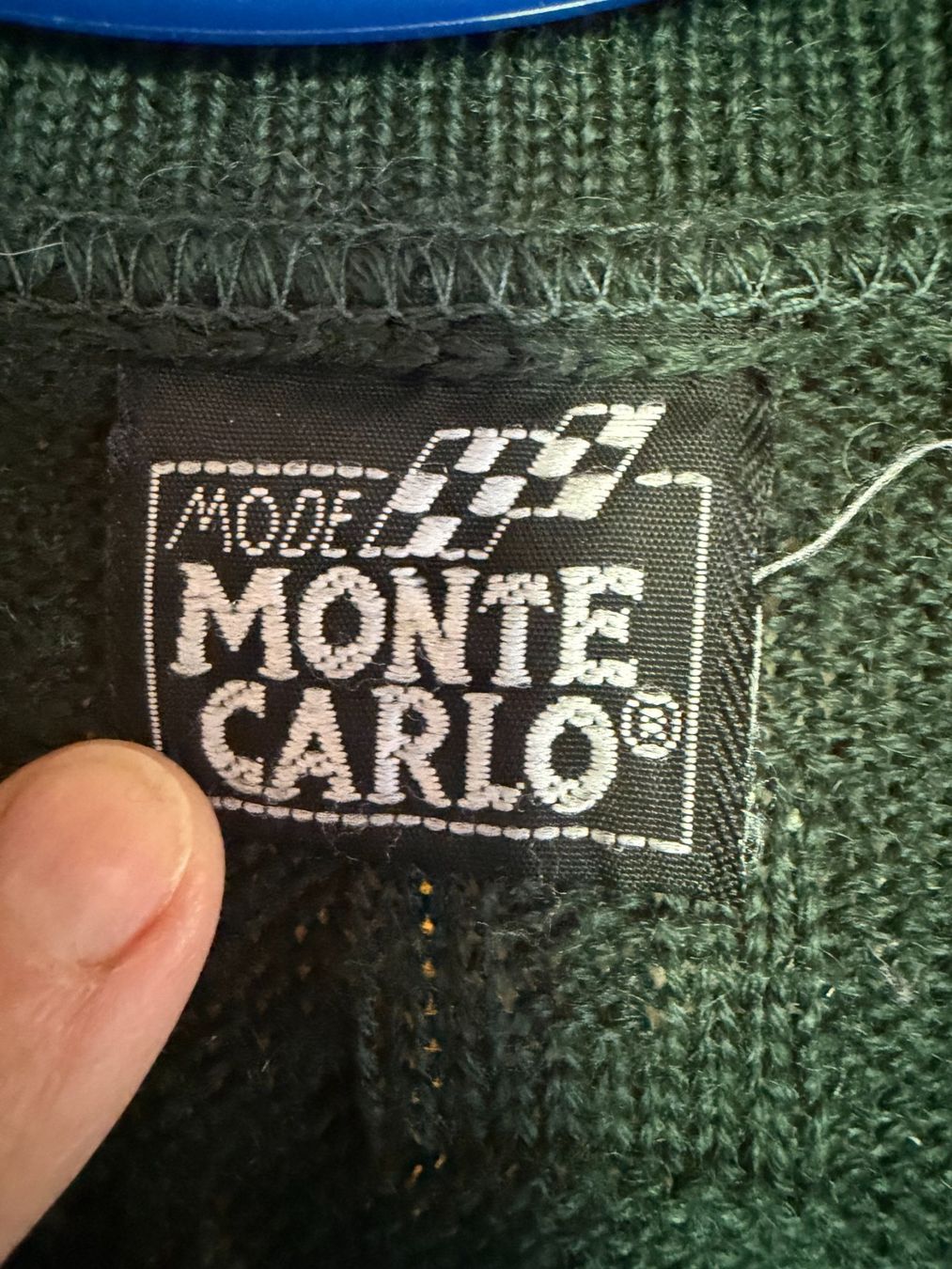 Maglioni & Felpe: Herren Pullover Monte Carlo dunkelgrün – Usato da Brunnenthal venduto da Eco07 3