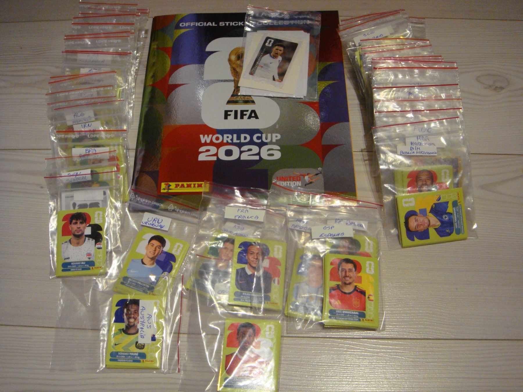 Panini Carte collezionabili: Panini Coupe du Monde 2026 - Collection complète + 12 CC – Nuovo (secondo la descrizione) da sugiez venduto da Svicente