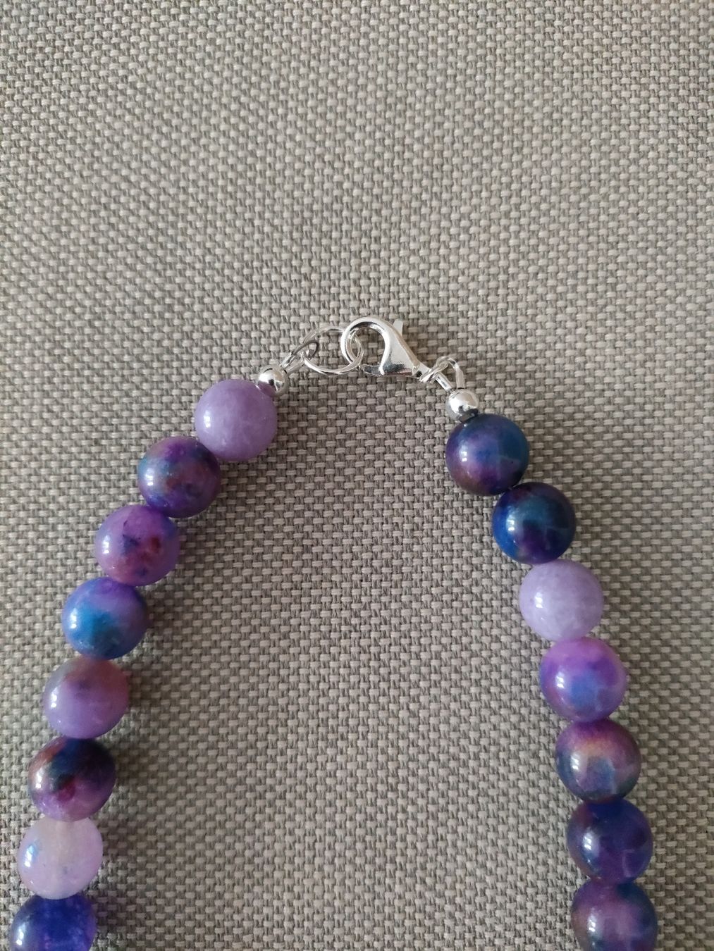 Catenine: Schöne Kette Multicolour Jade- Aktion! – Nuovo e nell'imballaggio originale da Bern venduto da Lidia.5 3