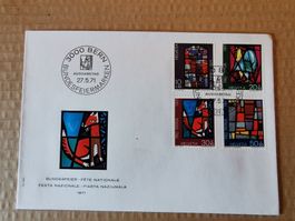 Enveloppe Fête Nationale 1971