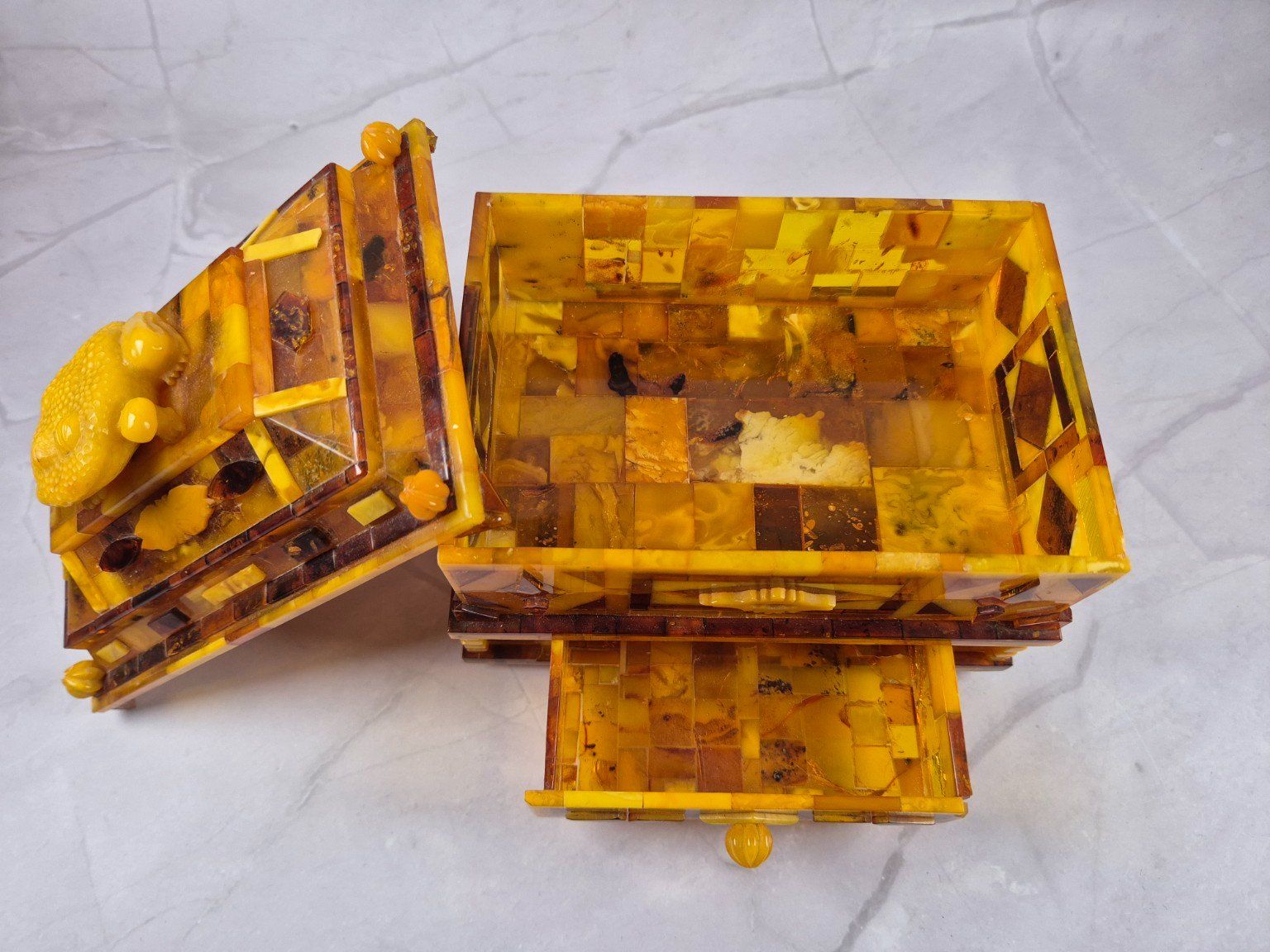Barattoli: Coffret en ambre baltique – Usato da Sugnens venduto da Madteus82 2