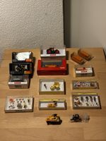 Sammlung Baustellen / Baumaschinen-Modellen, H0