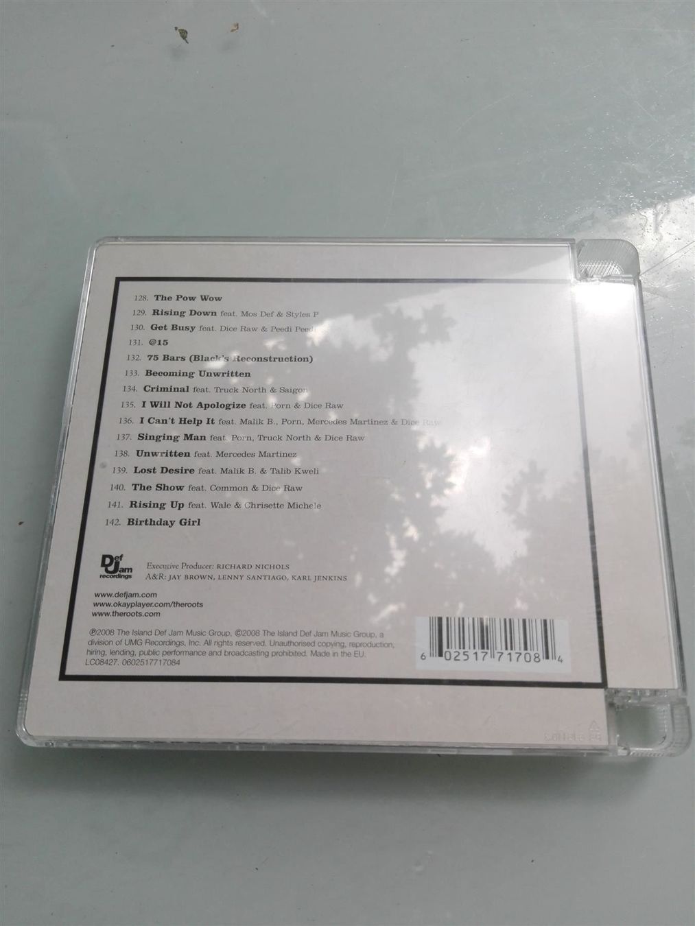 CD: The Roots - The Rising Down                           ©'2008 – Usato da St.Gallen venduto da elk2022 4