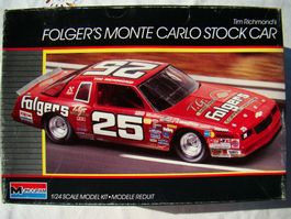 Monogram 2734 Chevrolet Monte Carlo Folgers #25 NASCAR 1:24