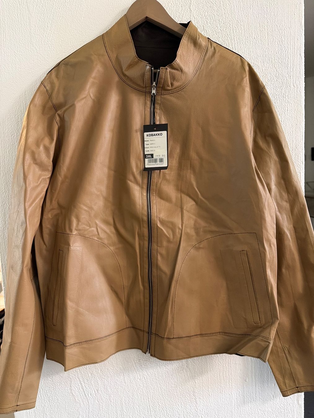 Giacche: Kobakko Lederjacke, neu Gr. 3XL, – Nuovo e nell'imballaggio originale da Chur venduto da bauser03