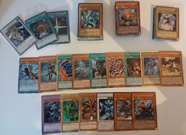 Los von 150 Yu‑Gi‑Oh DE Karten • SR→QSCR • ohne Doppelungen
