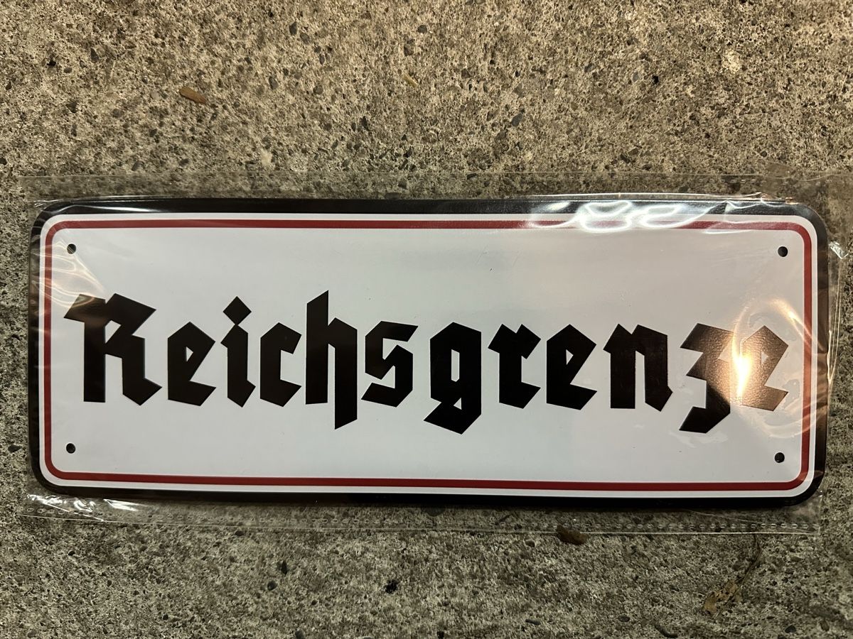 Insegne: Reichsgrenze Deutschland  – Nuovo (secondo la descrizione) da Reinach AG venduto da rares75