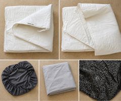 Bettwäsche für Matratze, Decke und Kissen