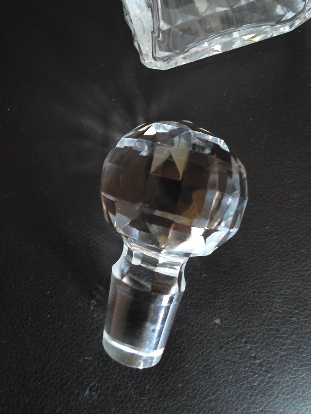 Carafes: schwerer Kristall Glas Karaffe Whiskey Dekanter – D'occasion à Walterswil BE par Lonitti 6