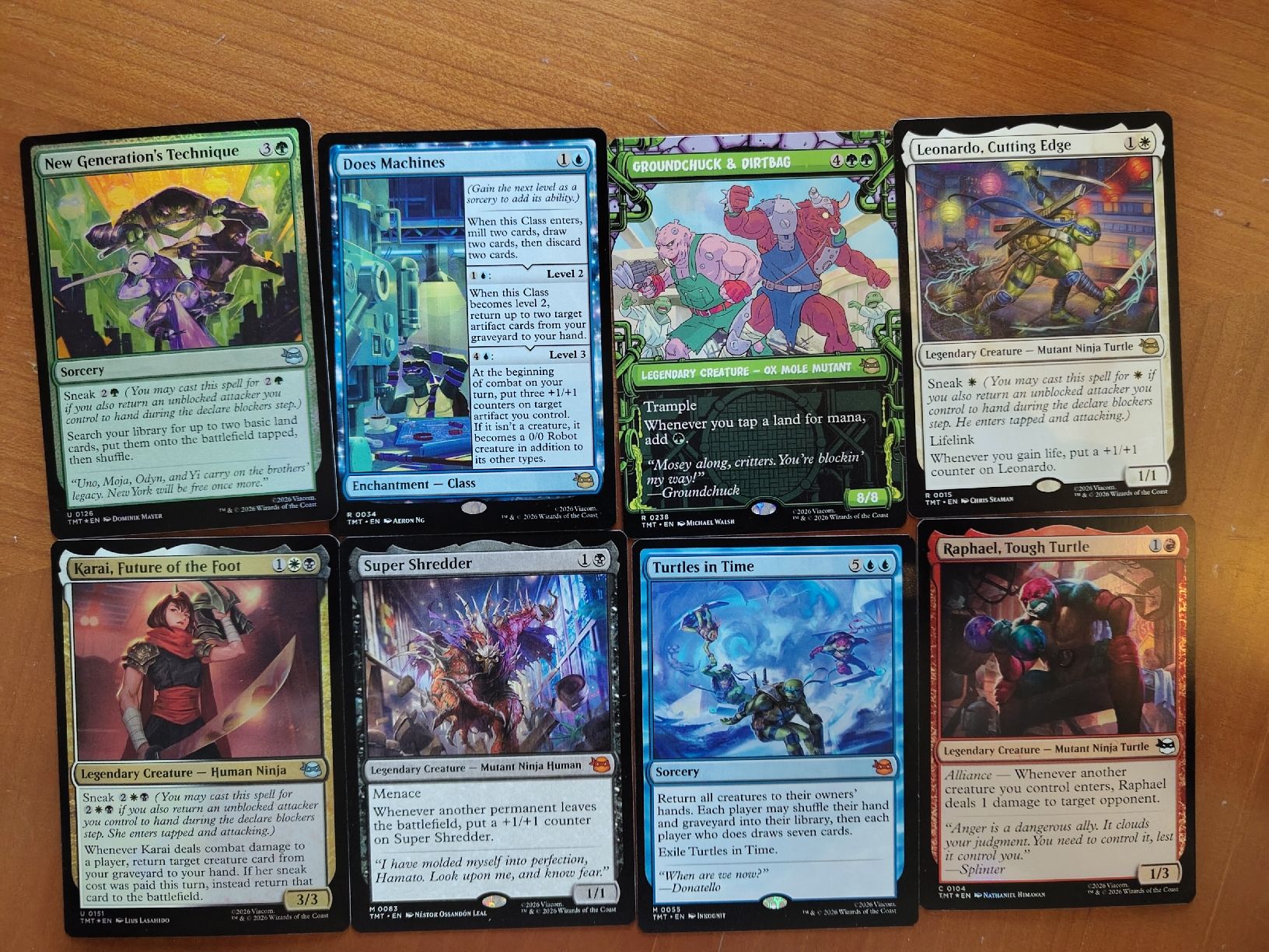 Giochi: Magic the Gathering: TMNT Turtle Team-Up, leicht bespielt – Usato da Wallisellen venduto da Goldark78 1