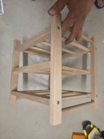 Weinregal Holz 3 Etage neuwertig