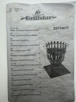 Cheminée d'extérieur: Feuerschale mit Grillrost schwarz – Neuf (Voir description) à Therwil par Waikiki70 3