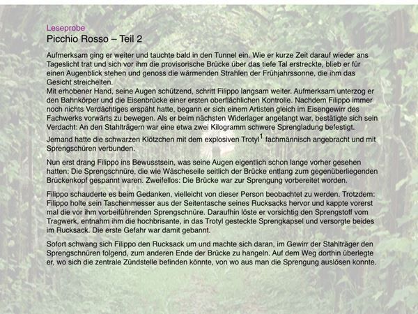 Libri: Picchio Rosso (Teil 2) – Nuovo (secondo la descrizione) da Horgen venduto da Sistabooks 1