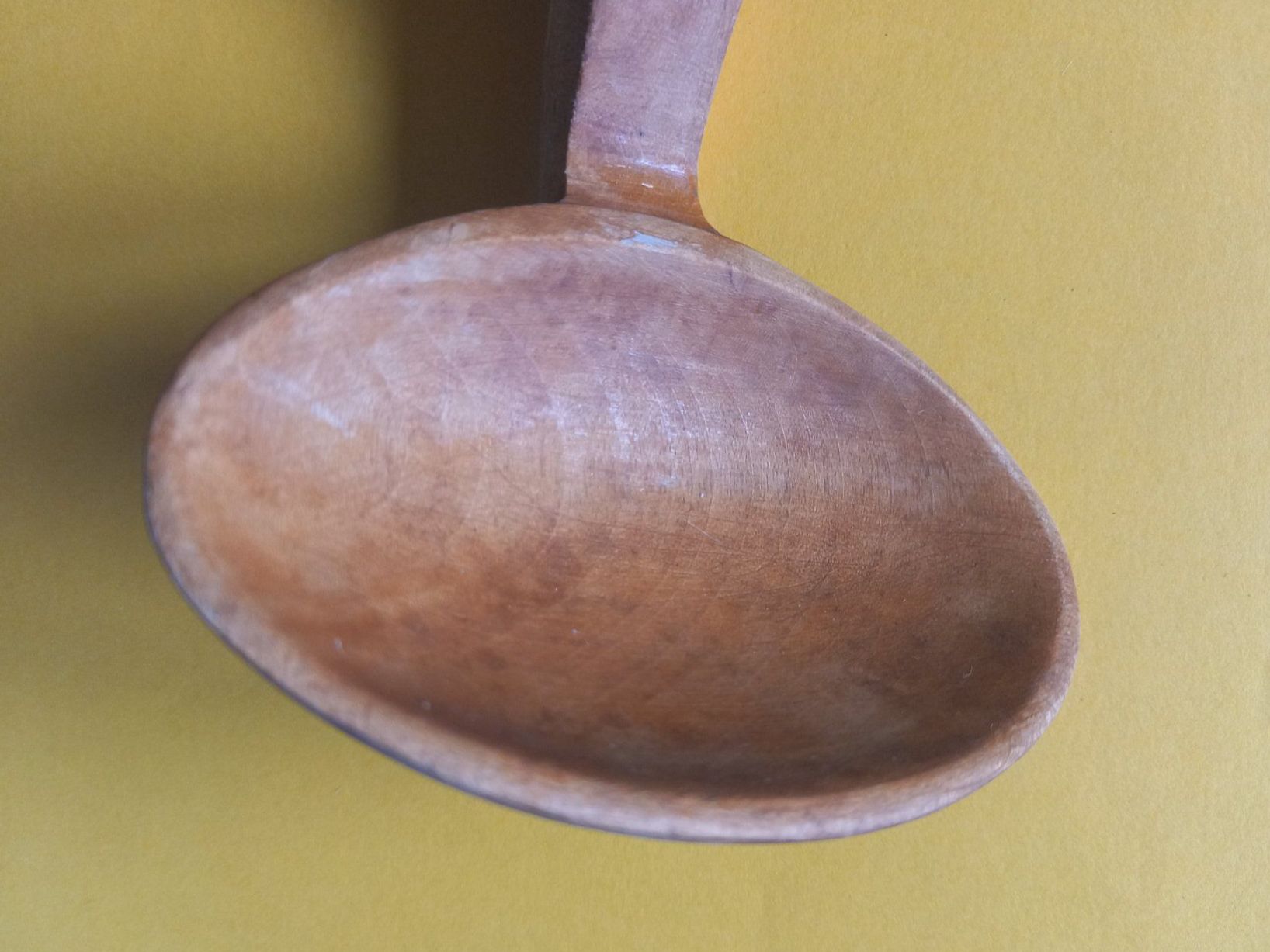 Cucchiai: Cuillère à crème en bois sculpté - Grue – Usato da Rossens FR venduto da Souris1 2