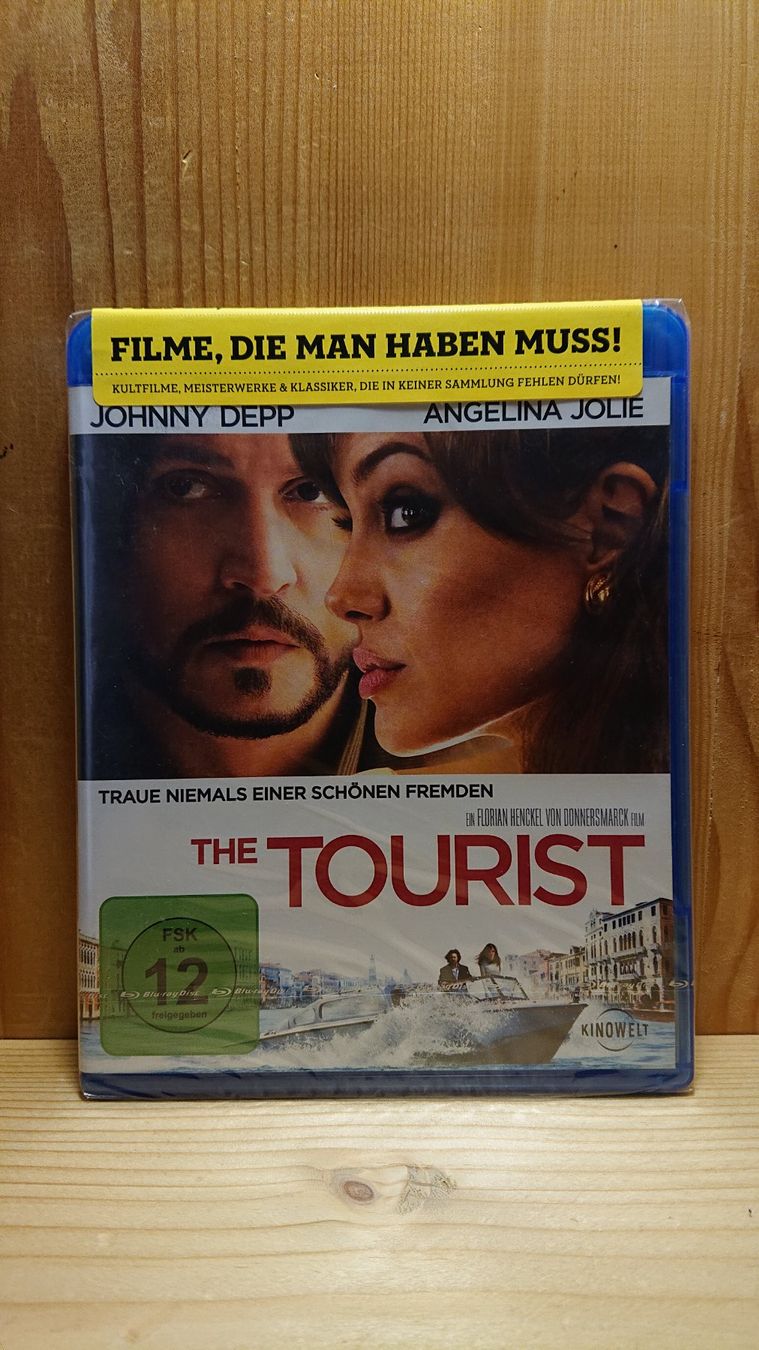 Tutti i DVDs: THE TOURIST Blu-Ray mit Johnny Depp – Nuovo e nell'imballaggio originale da Wilderswil venduto da Exebub