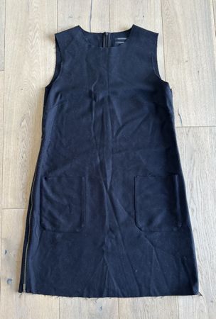 Kleid von MARC O‘POLO, Wolle, Nachtblau, Gr. 40