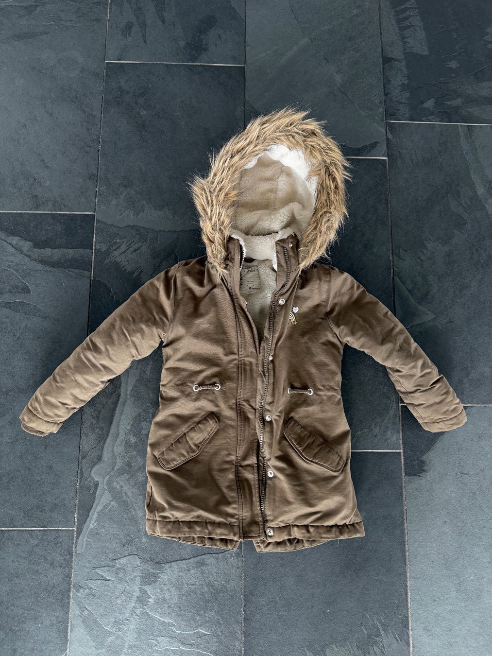 Vertbaudet Giacche & Cappotti: Schöne vertbaudet Mädchen Winterjacke, Gr. 114 cm. 6 Jahre – Usato da Stetten SH venduto da Urlaub