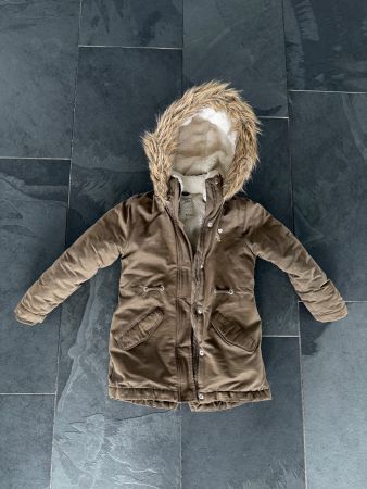 Schöne vertbaudet Mädchen Winterjacke, Gr. 114 cm. 6 Jahre