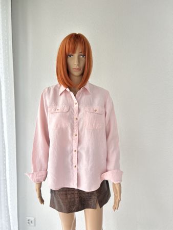 Lauren Ralph Lauren Linen Shirt Pink Size P/L Used