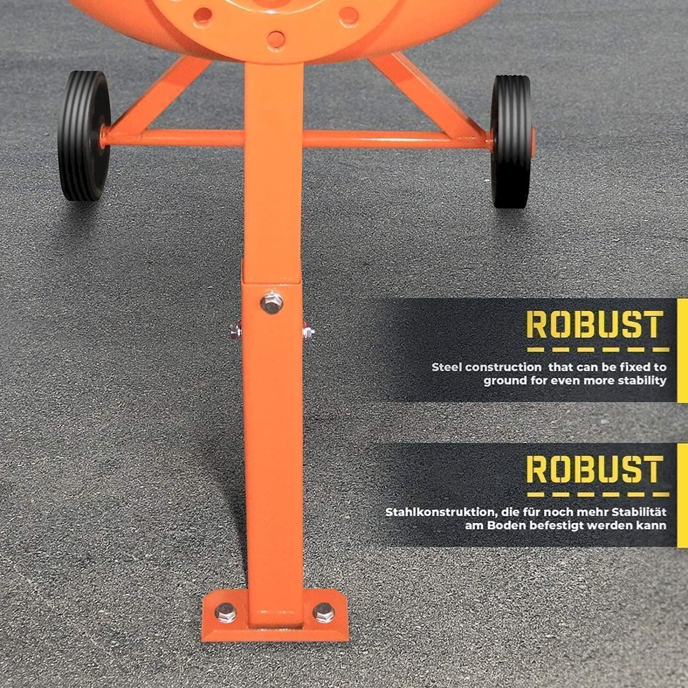 Toutes les machines: TIMBERTECH Betonmischer 70L - 220W – Neuf avec emballage d'origine à Bottighofen par zaap 6