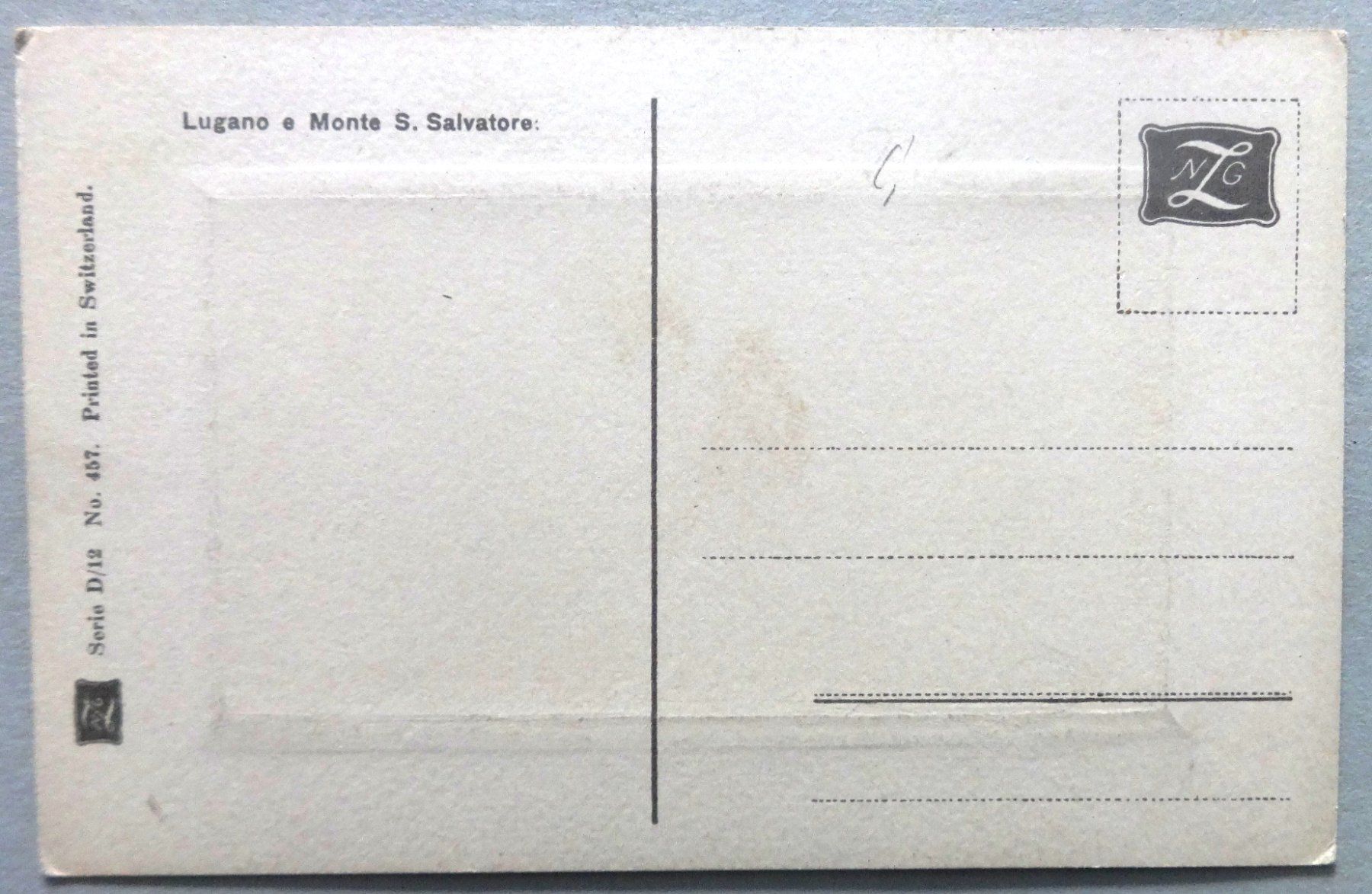 Cartes postales: Lugano e Monte S. Salvatore – D'occasion à Fétigny par Billy2miny 1