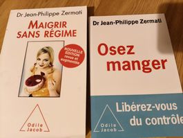 Livres: Maigrir sans régime, Osez manger, Zermati