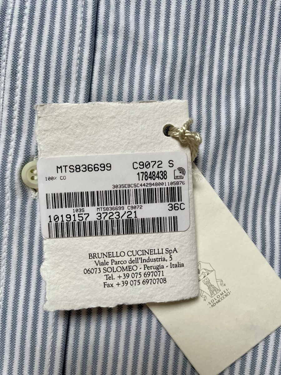 Brunello Cucinelli Camicie: Brunello Cucinelli Herren Hemd – Nuovo (secondo la descrizione) da Fruthwilen venduto da beadier1 6