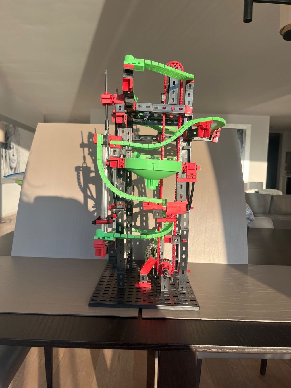 Fischer Kit di costruzioni: Fischertechnik Dynamic M Profi mit Motor Set XS – Usato da zug venduto da Daniil23 5