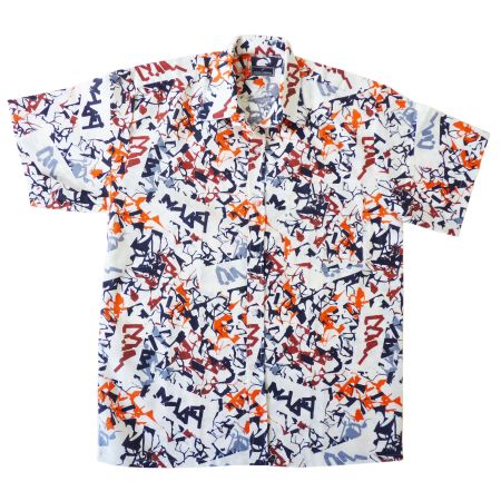 Hemd Herrenhemd bunt M/L DANIEL HECHTER Designer VINTAGE 80s