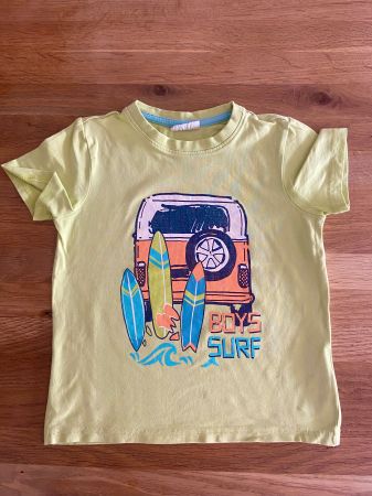 Tshirt BOYS SURF, 116cm, Baumwolle&Elastan