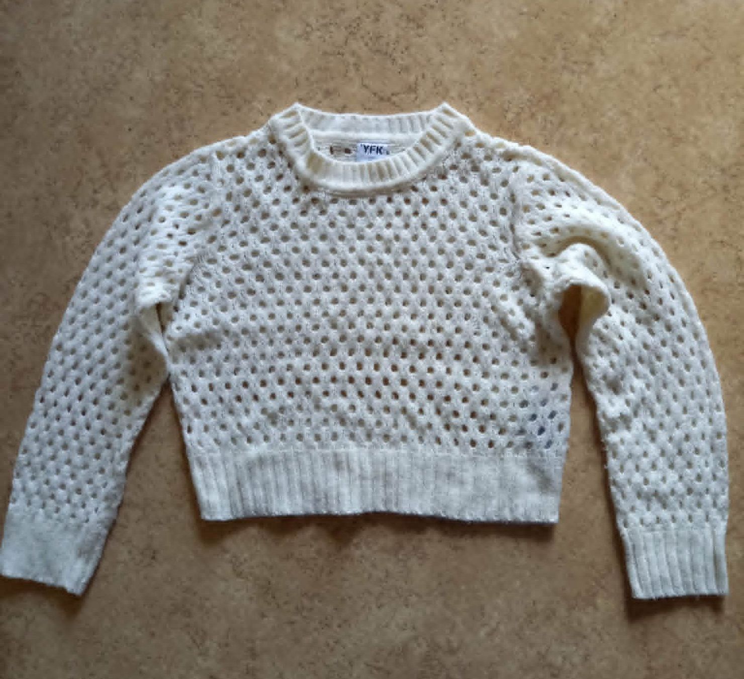 Pullover & Sweatshirts: Kinder Strick Pullover gelocht Gr 128 – Gebraucht aus Möhlin von dom_96nf 1