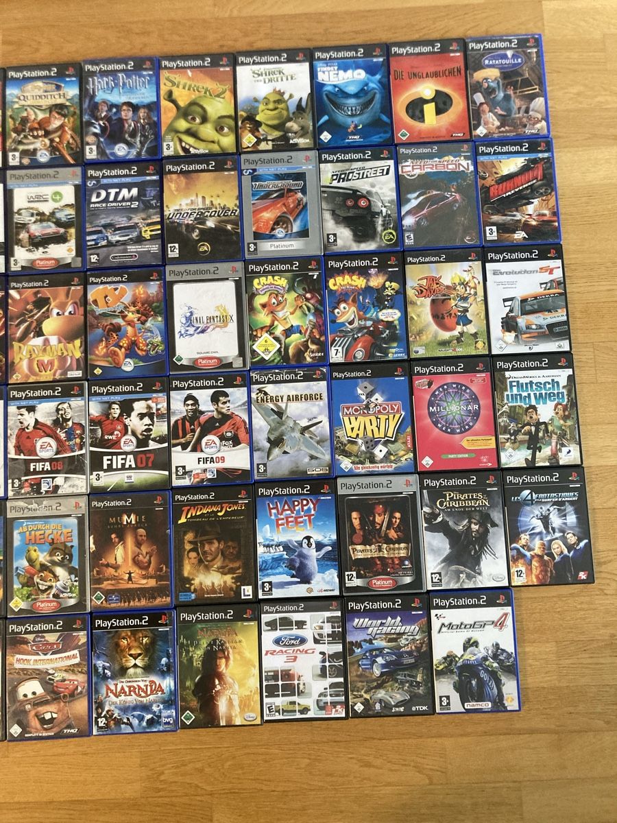Sony Spiele: Ps2 - Grosse Ps2 Spiele Sammlung  – Gebraucht aus Anglikon von papa701 3
