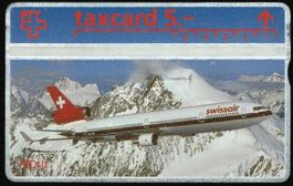 Taxcard 211L_45000 Swissair MD-11, 7 Orte