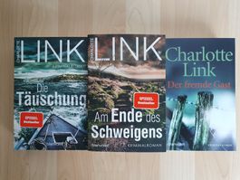 3x Charlotte Link Krimi Thriller
