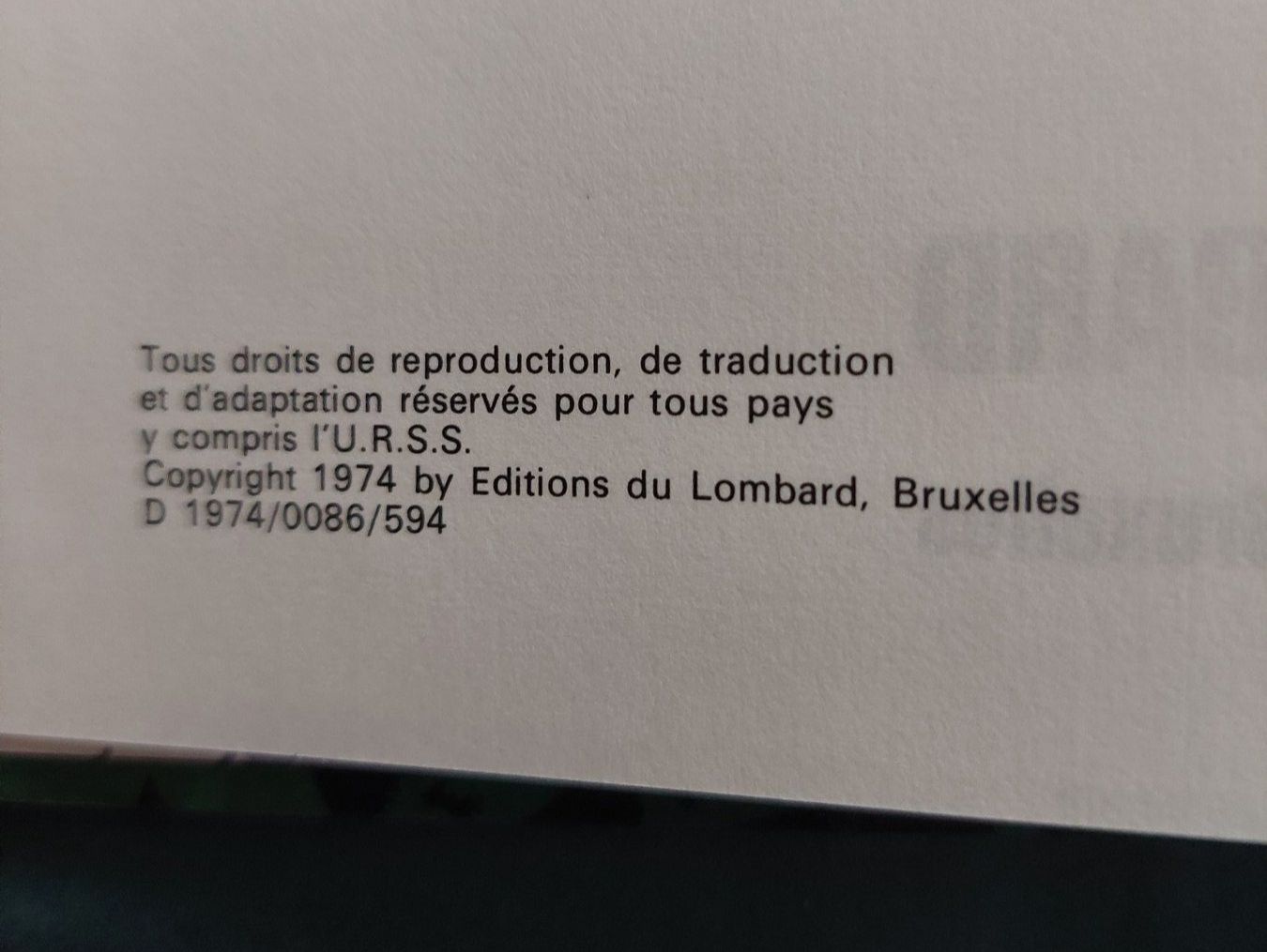 Fumetti: E.P. Jacobs / Le Rayon U Ed.1977 BE+ – Usato da Genève venduto da Blu_BD 2