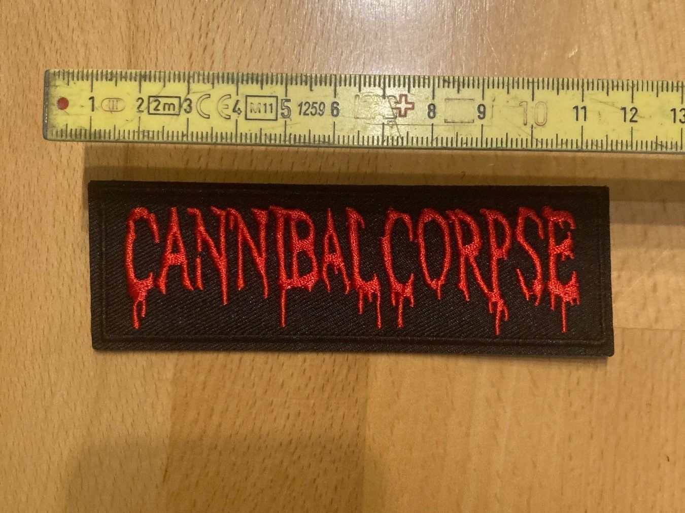Patches: Cannibal Corpse Patch Sticker Aufnäher Metal Rock Band 2 – Neu (gemäss Beschreibung) aus Horn von abutre72