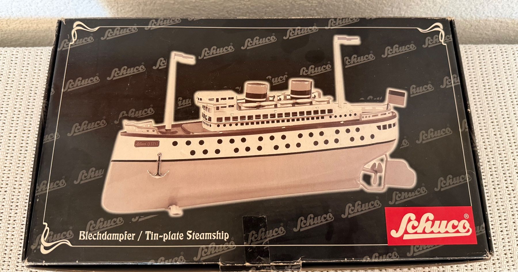 Schuco Kit di modellismo & Modellini statici: Schuco / Blechdampfschiff Queen II – Nuovo (secondo la descrizione) da Bad Ragaz venduto da User_E43