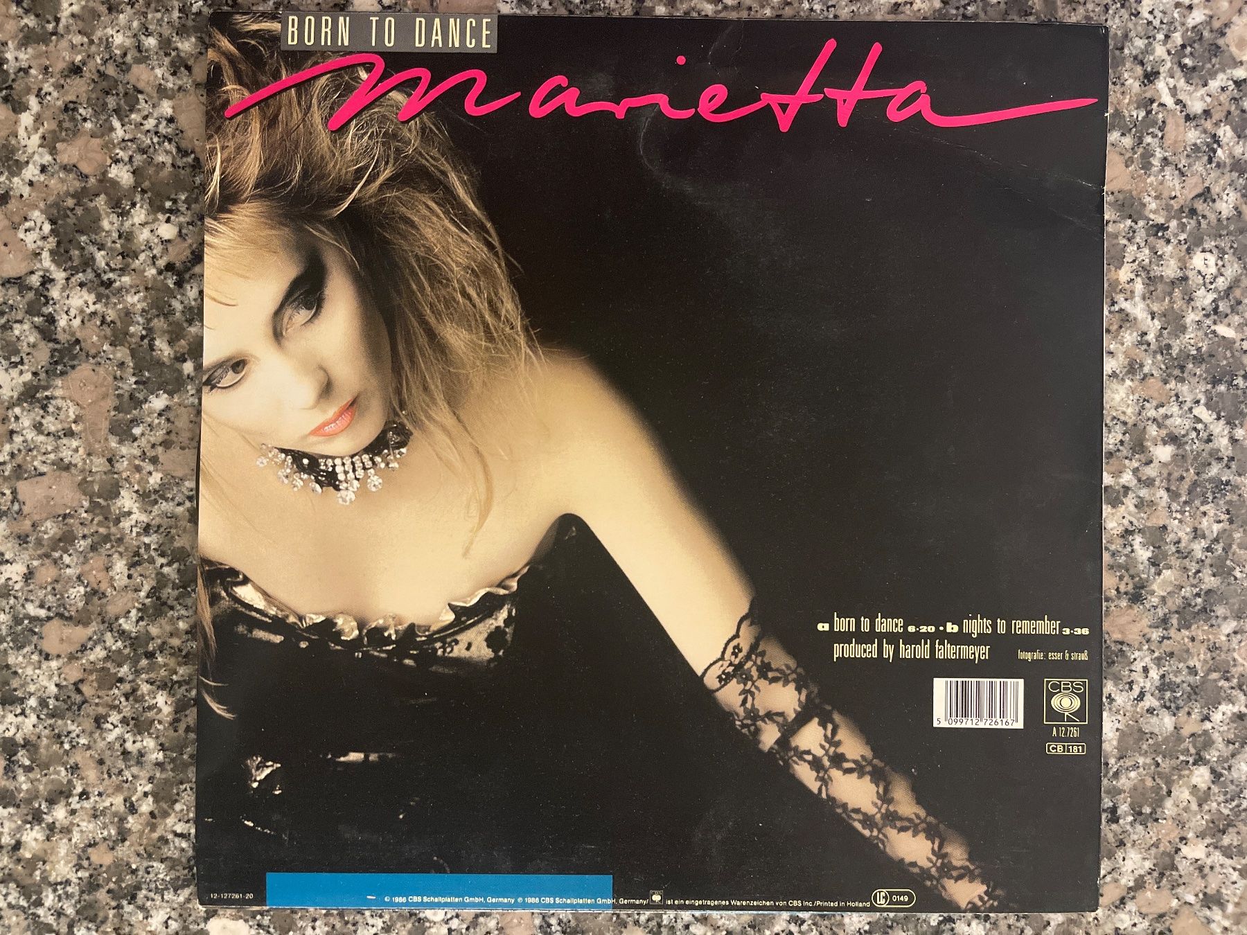 Vinyles: A60/Marietta - Born To Dance – D'occasion à Frutigen par Philippe_jsp 1