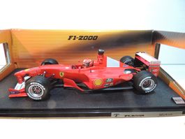 Hot Wheels Ferrari F1 2000 MSC 1:18