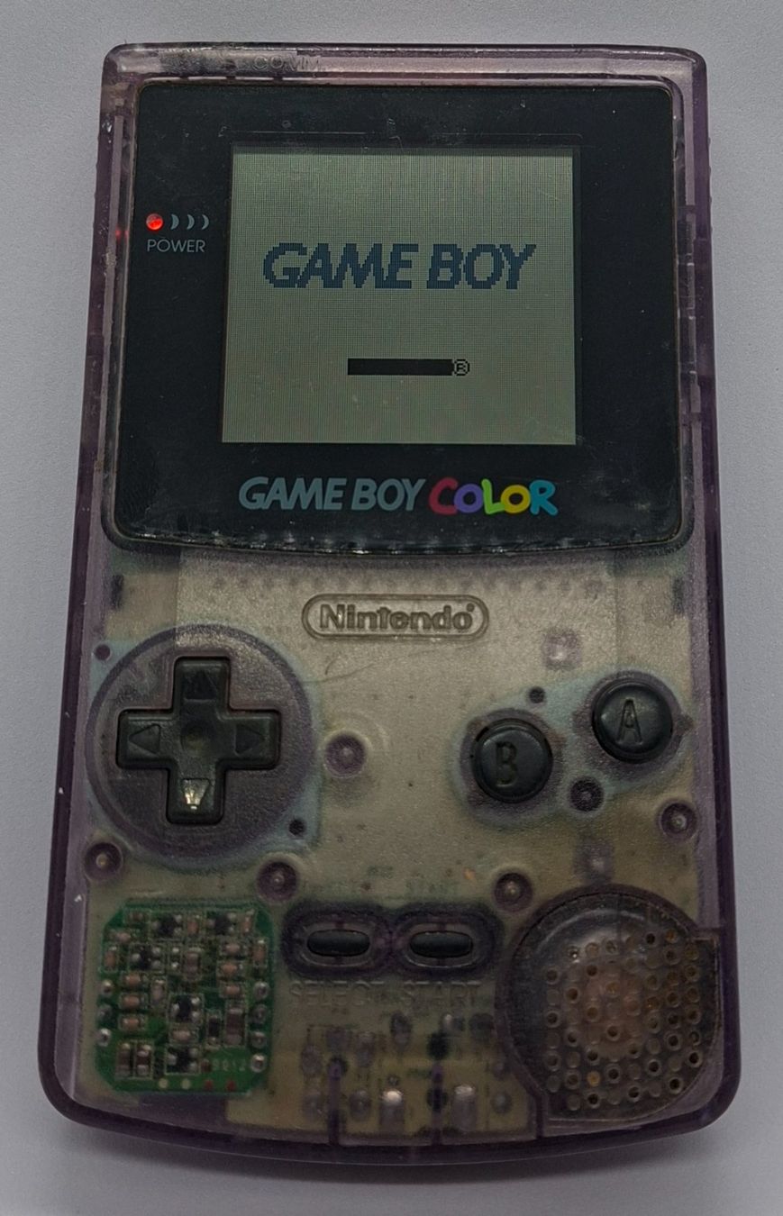 100% Original Nintendo Game Boy Color -- Atomic Purple -- (Gebraucht ...
